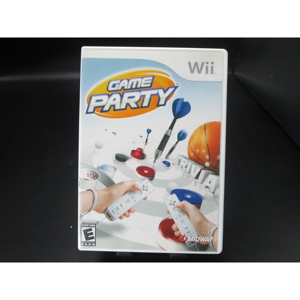 Wii Game Party (Nintendo Wii) CIB  TESTED WORKING